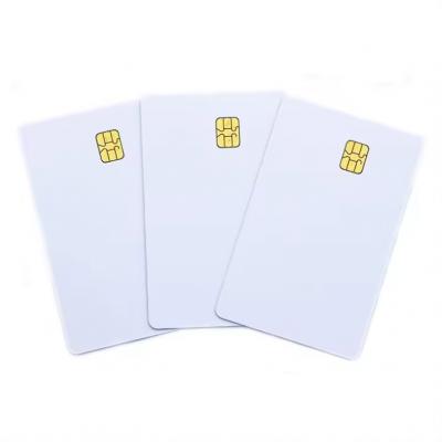 High Quality SLE4442 Chip White Blank PVC Contact IC Smart Card