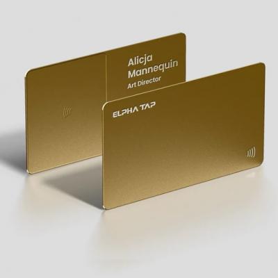 metal business card 