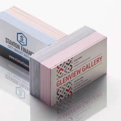 Manufacturer wholesale white cardboard paper card colorful print paper card